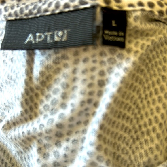 Apt 9 women’s LS tunic, size Large - Picture 5 of 5